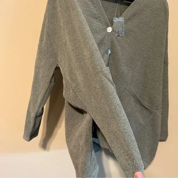 NEW Wynne Lounge VERY OVERSIZED Cardigan in Ciniglia - Picture 6 of 9